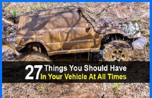 27 Things You Should Have In Your Vehicle At All Times
