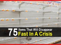 75 Items That Will Disappear FAST In A Crisis